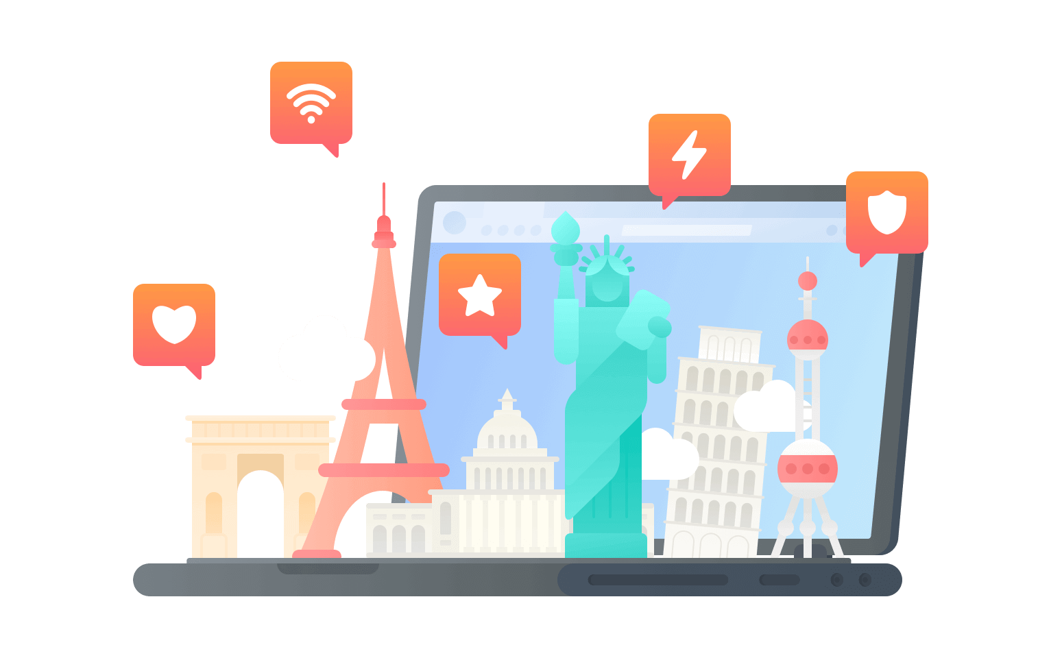在博茨瓦纳连接到中国的软件 - 翻回VPN